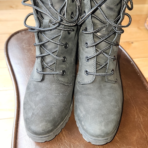 🖤 Timberland Allington 6-Inch Boot – Black Nubuck – Size 7.5 - Picture 1 of 7